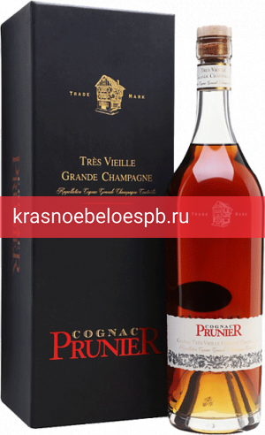 Фото 3 - Коньяк Prunier XO Tres Vieille Grande Champagne 0.7 л