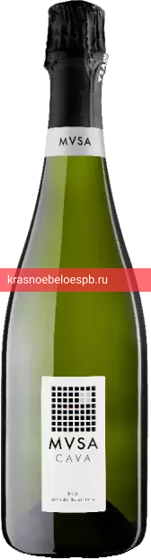 Фото 7 - Игристое вино MVSA cava Brut 0.75 л