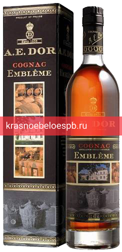 Фото 8 - Коньяк A.E. Dor Embleme, в подарочной упаковке 0.7 л