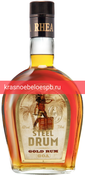 Фото 5 - Ром Rum Steel Drum gold 0.75 л