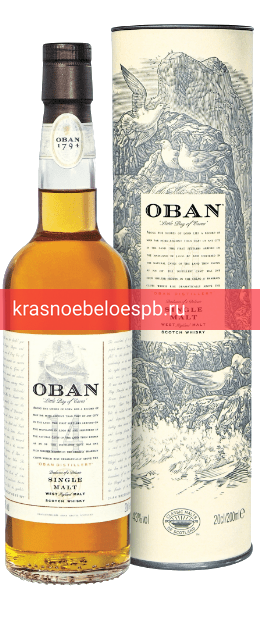 Фото 7 - Виски Oban malt, 14 летней выдержки 0.7 л