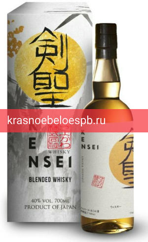 Фото 5 - Виски Kensei Japanese Whisky в подарочной упаковке 0.7 л