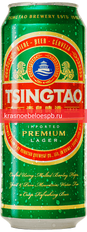 Фото 5 - Светлое пиво Tsingtao 0.5 л