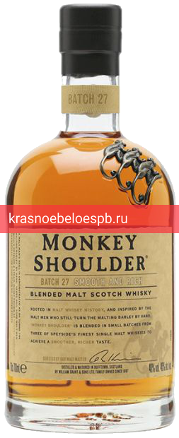 Фото 6 - Виски Monkey Shoulder 0.7 л