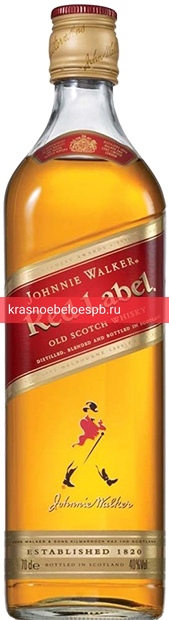 Фото 11 - Виски Johnnie Walker Red Label 0.7 л