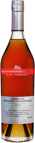 Фото 8 - Коньяк A. de Fussigny Grande Champagne VSOP в подарочной упаковке 0.7 л