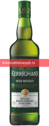 Фото 4 - Виски KERRIGHAN'S irish whiskey 0.7 л