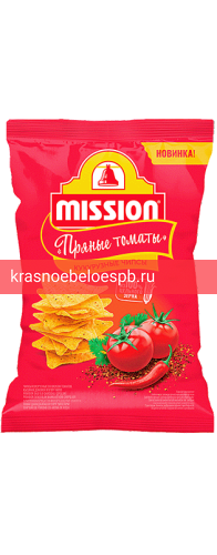 Фото 4 - Чипсы кукурузные MISSION со вкусом томатов 90 гр