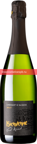 Фото 12 - Игристое вино Cremant d'Alsace Brut Bienvenue 0.75 л