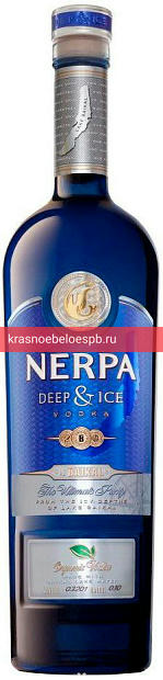 Фото 8 - Водка Nerpa Deep & Ice 0.7 л