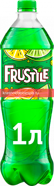 Фото 9 - Лимонад FRUSTYLE Лимон лайм 1 л