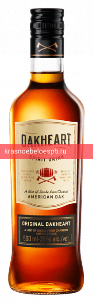 Фото 2 - Ром Oakheart Original 0.5 л