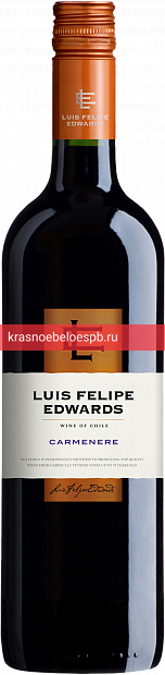 Фото 7 - Вино Luis Felipe Edwards Carmenere Pupilla 0.75 л