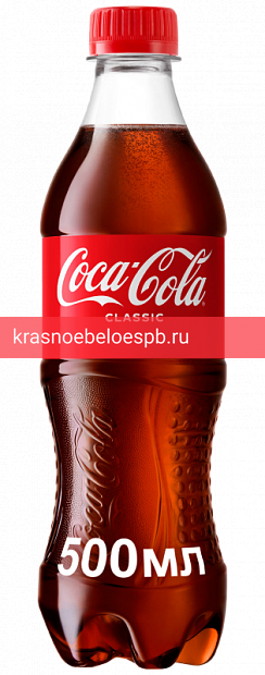 Фото 1 - Coca-cola 0.5 л