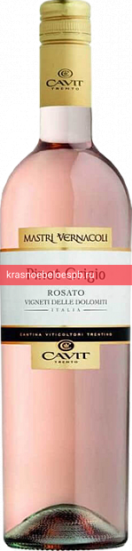 Фото 4 - Вино Mastri Vernacoli Pinot Grigio Rosato 0.75 л