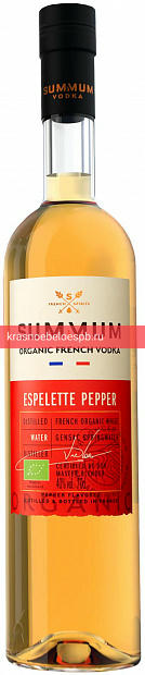 Фото 2 - Водка Vodka Summum Organic Pepper 0.7 л