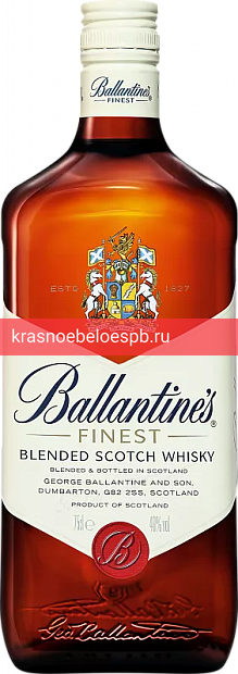 Фото 8 - Виски Ballantines Finest 0.75 л