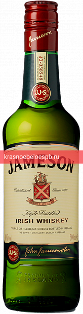 Фото 3 - Виски Jameson 0.5 л