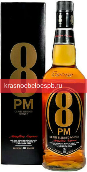 Фото 3 - Виски 8 РM Blended 0.75 л