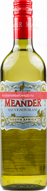 Фото 12 - Вино Meander Sauvignon Blanc 0.75 л