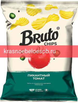 Фото 2 - Чипсы Bruto NPC Пикантный томат