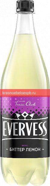 Фото 3 - Газированный напиток Evervess Lemon Tonic 1 л