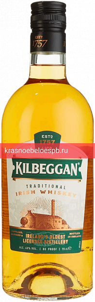 Фото 7 - Виски Kilbeggan 0.7 л