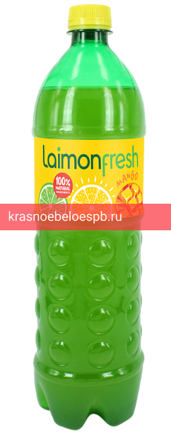 Фото 7 - Газированный напиток Laimon fresh mango 1.5 л