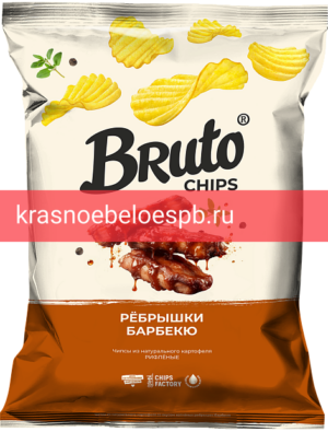 Фото 9 - Чипсы Bruto NPC Рёбрышки барбекю