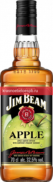 Фото 1 - Виски Jim Beam Apple 0.7 л